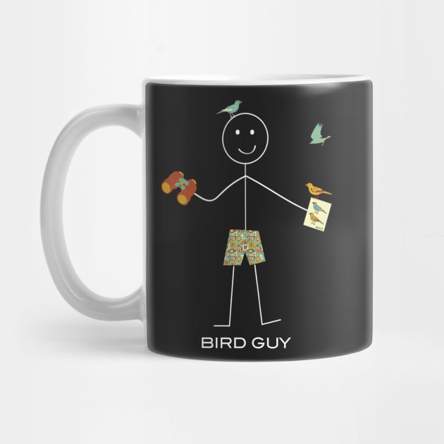 Funny Mens Birdwatching Guy by whyitsme